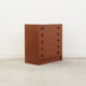 Commode en teck, design danois, années 70, production: Danemark