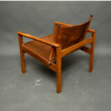 Safari armchair by michel arnoult 1960