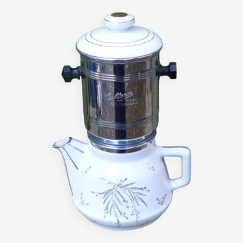 Cafetière vintage Suktanat en céramique et Inox