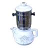 Vintage Suktanat coffee maker in ceramic and stainless steel