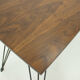 1970's Wallnut Veneer Side Table, Czechoslovakia