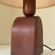 Vintage teak lamp, 60s design