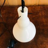Vintage Murano white hanging lamp