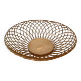 Wicker rattan basket