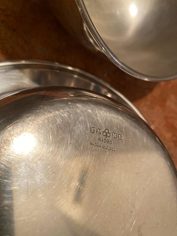 Jolie set de deux anciennes cloches à caviar