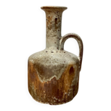 Brutalist Fat Lava Vase in Ceramic by Ruscha, West Germany, 1960s