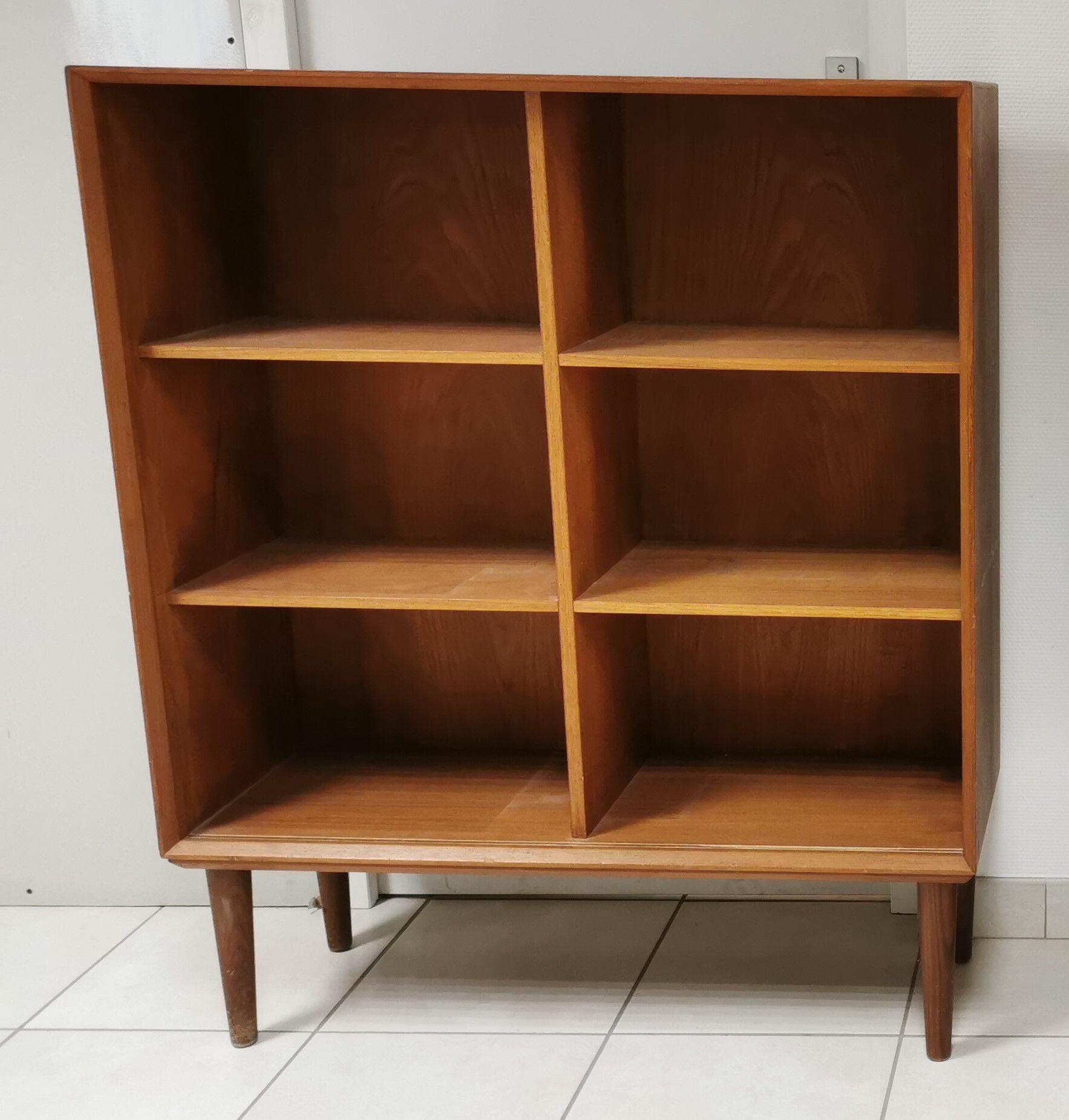 Danish Vintage furniture stamped . Scandinavian Shelf Library