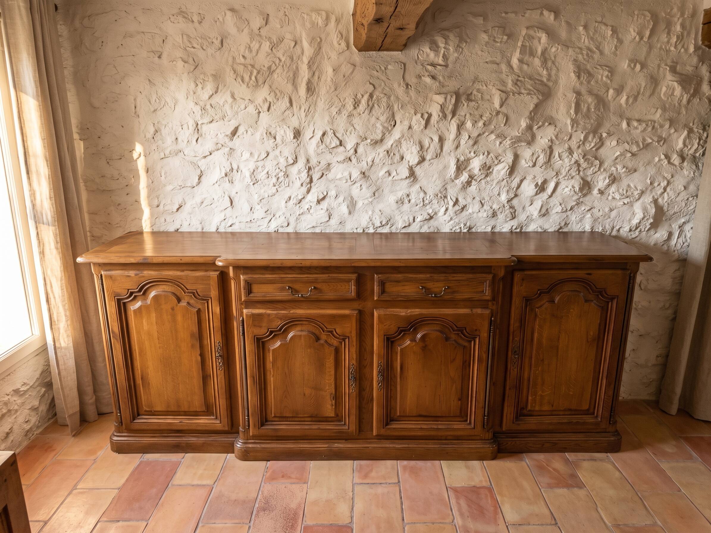 Wooden sideboard