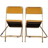 Pair of Lafuma folding chairs