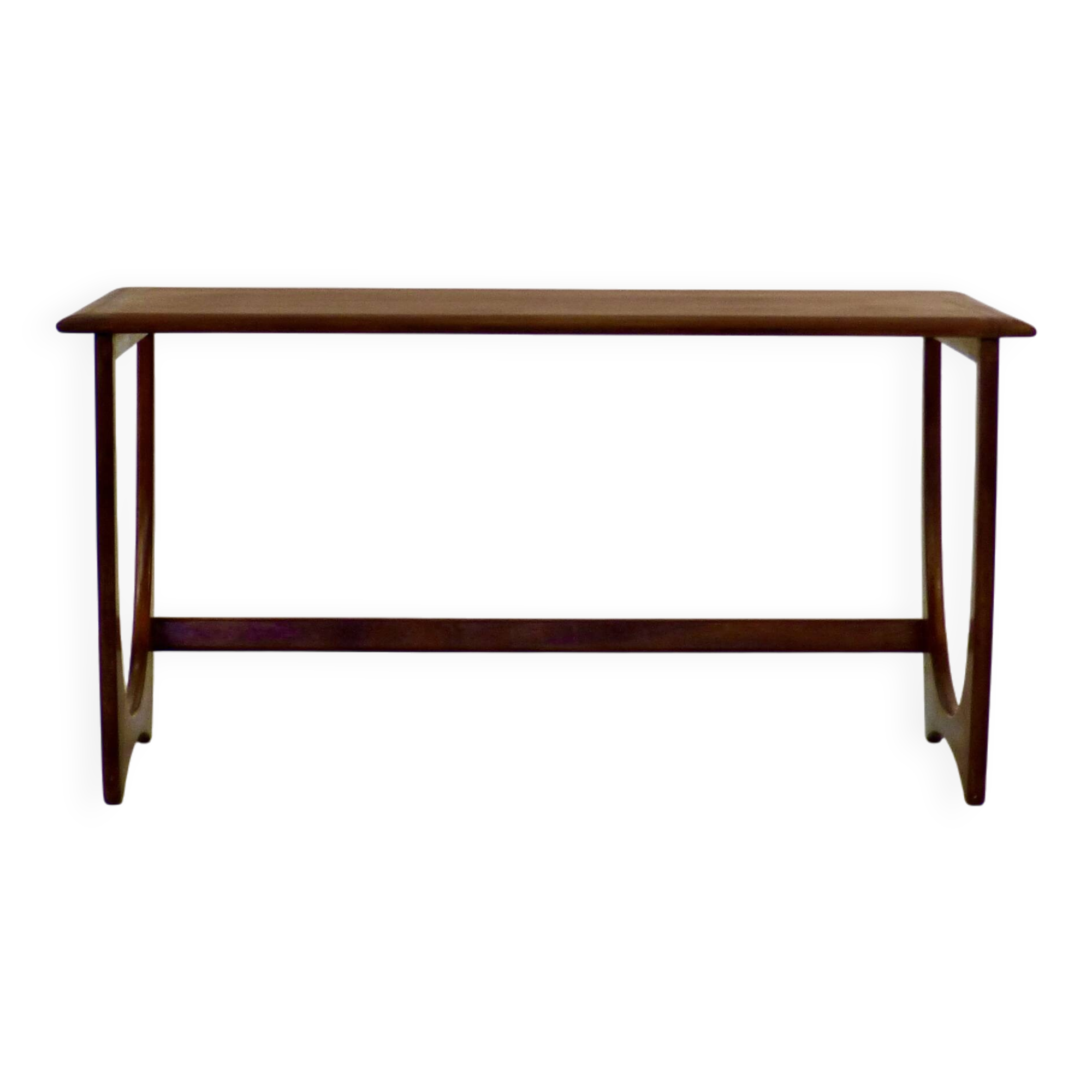 Table basse en teck de style danois moderne du milieu du siècle de G-Plan, années 1960