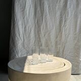 6 grands verres à orangeade en verre