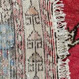 Tapis vintage persan mazlaghan fait main 120x196 cm