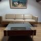 Wood and glass coffee table, Robin Day for Habitat