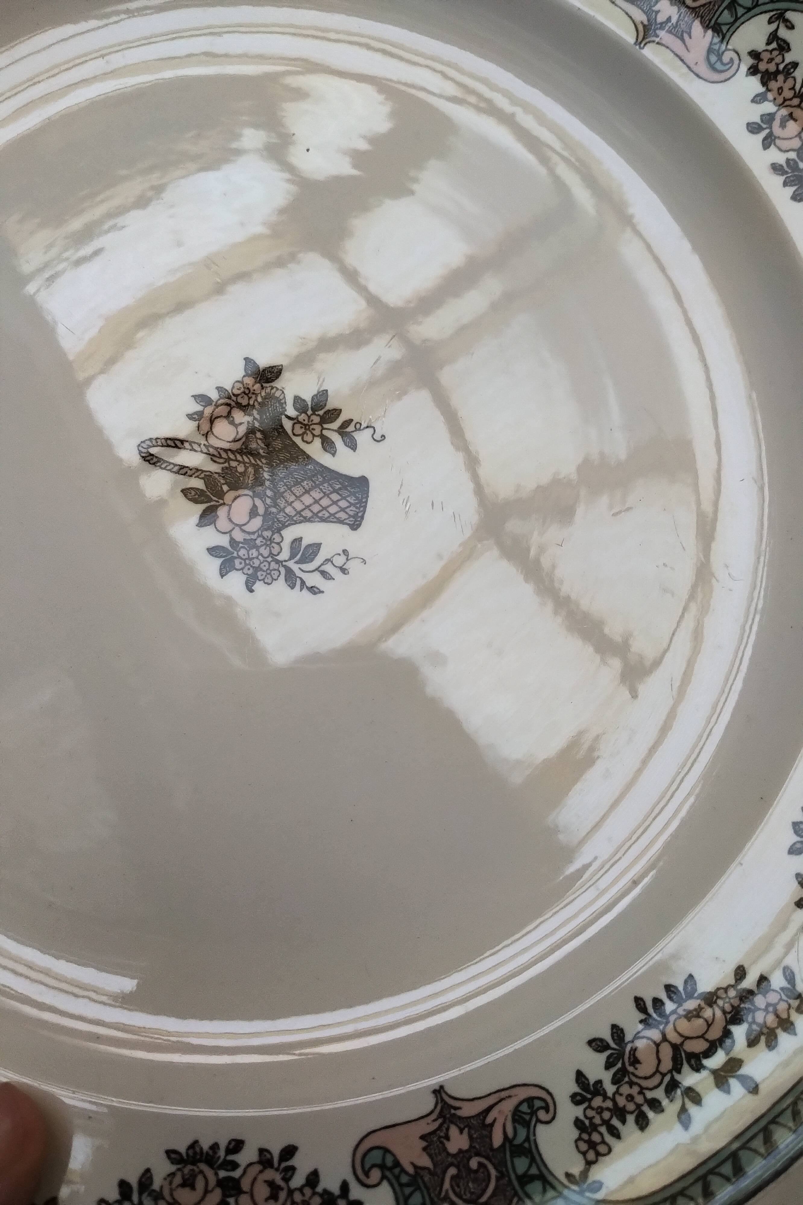 Sarreguemines Dubarry dish set