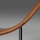 Mid-Century Stack-Laminated Lounge Chair by Tiller Lesser, Germany, 1990s