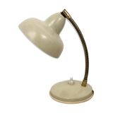 50s bedside lamp cream color
