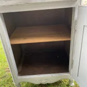 Confiturier en chêne patiné