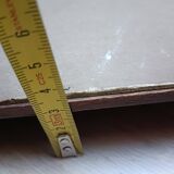 Antique octagonal mirror