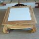 Opium style coffee table in solid wood