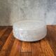 Large 2-light ceiling light with cut glass