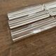 Vintage knife holders of 6, in glass