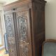 Decorated wardrobe