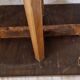 Vintage Art Deco wooden side table – 1930s/50s – unique piece