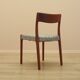 Teak chair, Danish design, 1960s, manufacturer: EMC Möbler