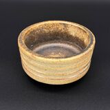 Glazed stoneware matcha bowl