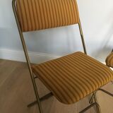Pair of vintage lafuma chairs