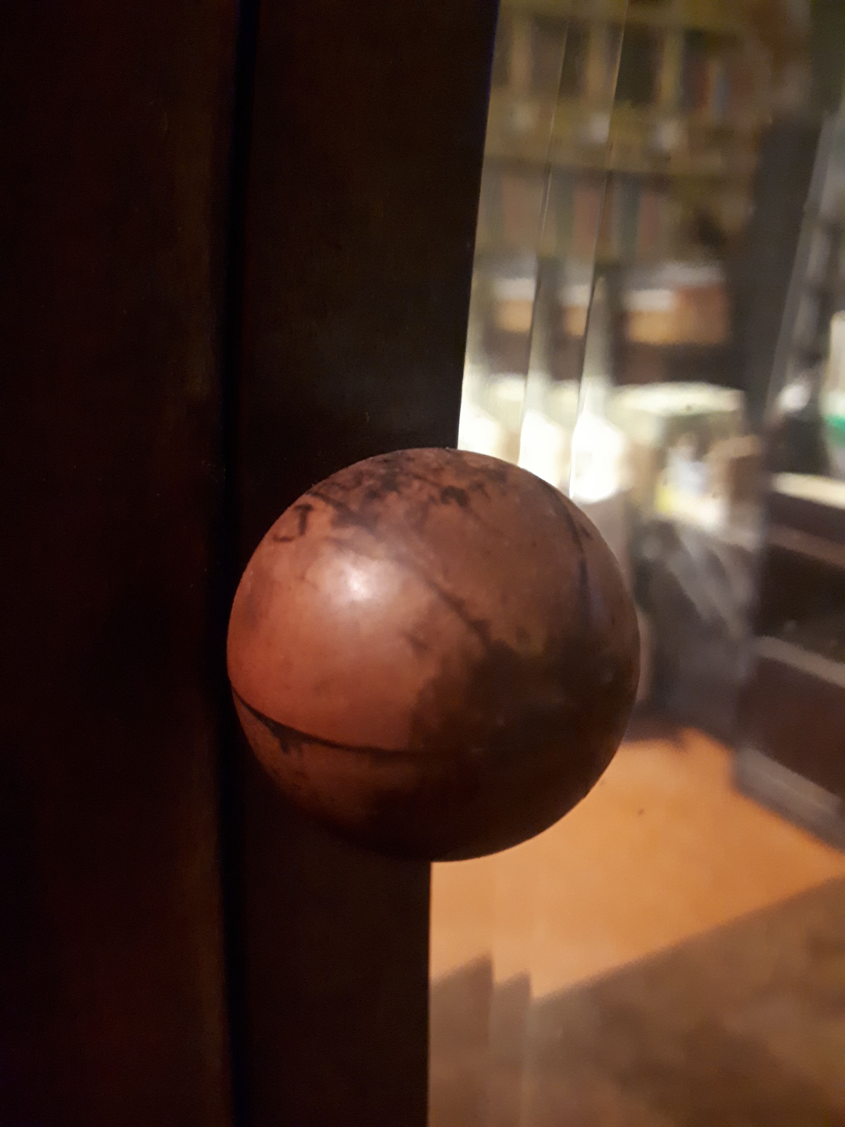 Wooden dressing table Courbet marquetry chevrons art deco Austrian