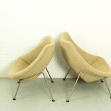 Set of Vintage Oyster Chairs by Pierre Paulin for Artifort, 1960s
