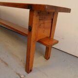 Vintage school bench 1950's