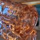 Vase ambré années 60