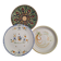 Henriot flat plates, hand-painted