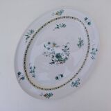 Large oval serving dish, Bernardaud, Limoges, Beijing