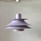 Danish vintage horn lighting metal suspension Horn Lighting