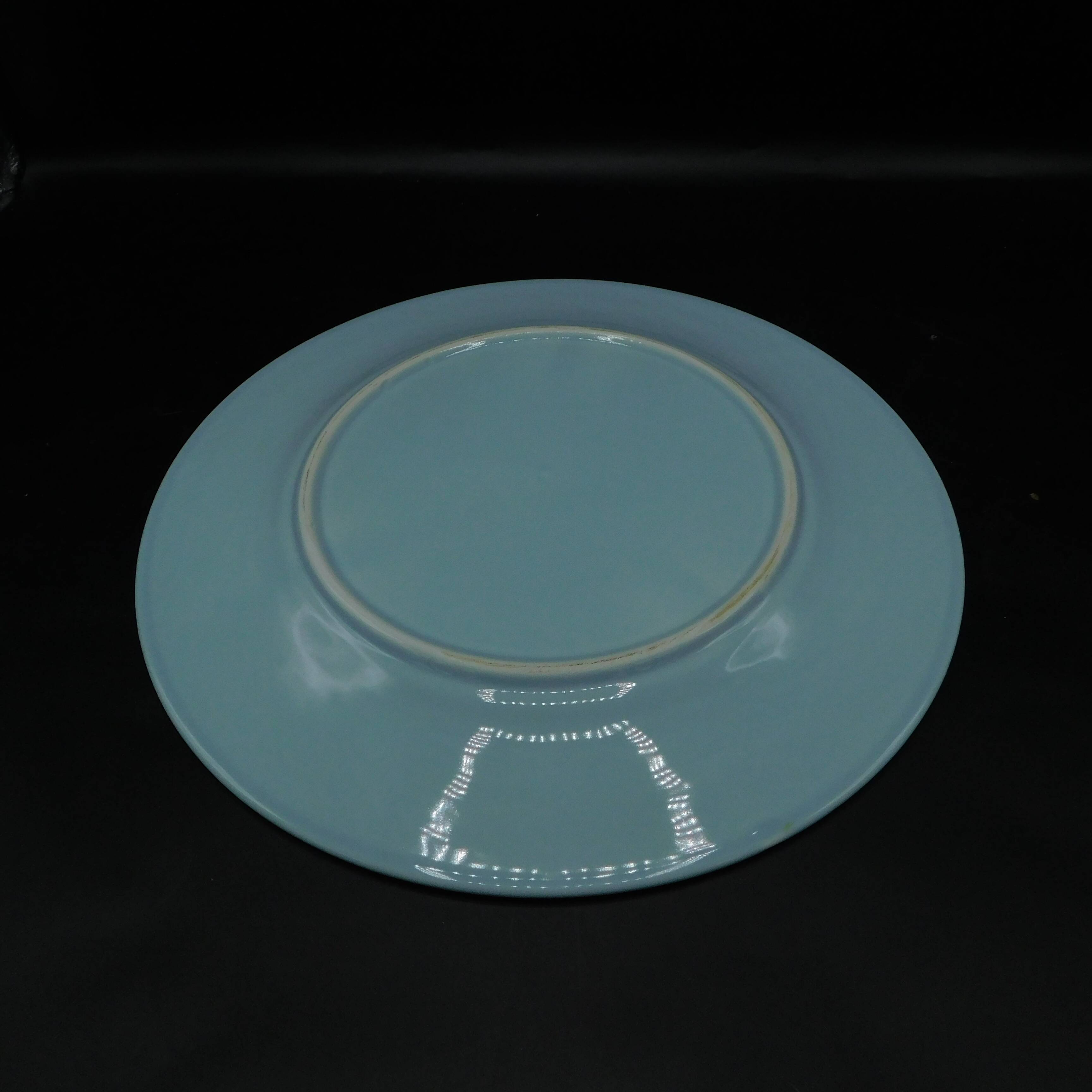 6 presentation plates - 33 cm - vintage