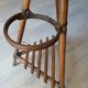 Large vintage bamboo plant stand