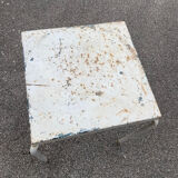 Bistro metal table, blache garden
