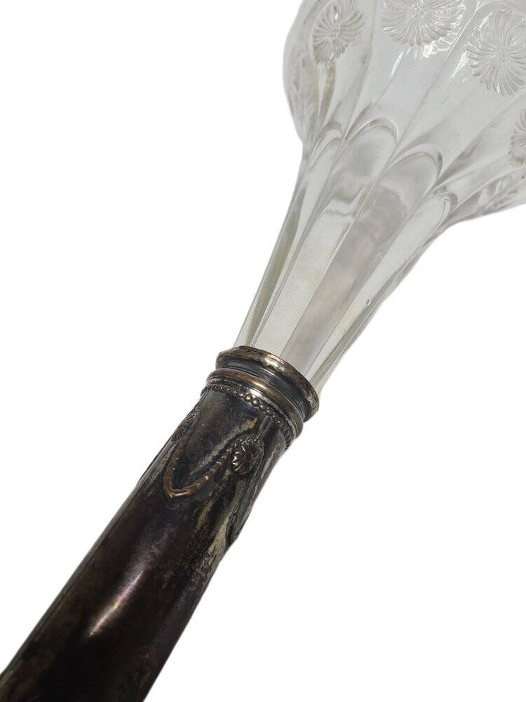 Art Nouveau French flute vase, 1900s