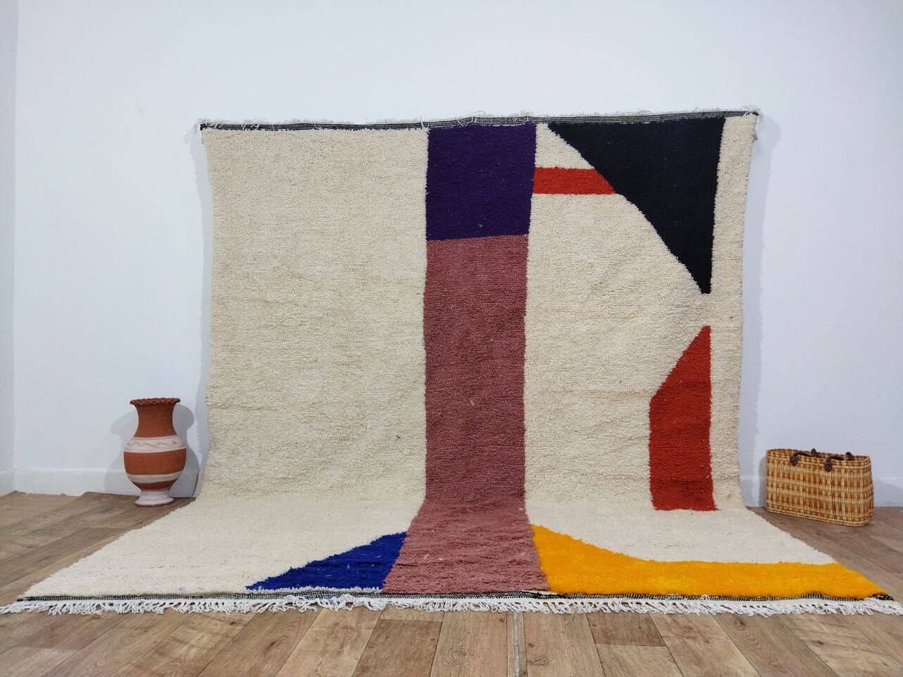 Handmade Moroccan Berber Rug 297 X 247 CM