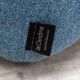 Modo pouf designed by Luca Botto for LaCividina in Blue fabric