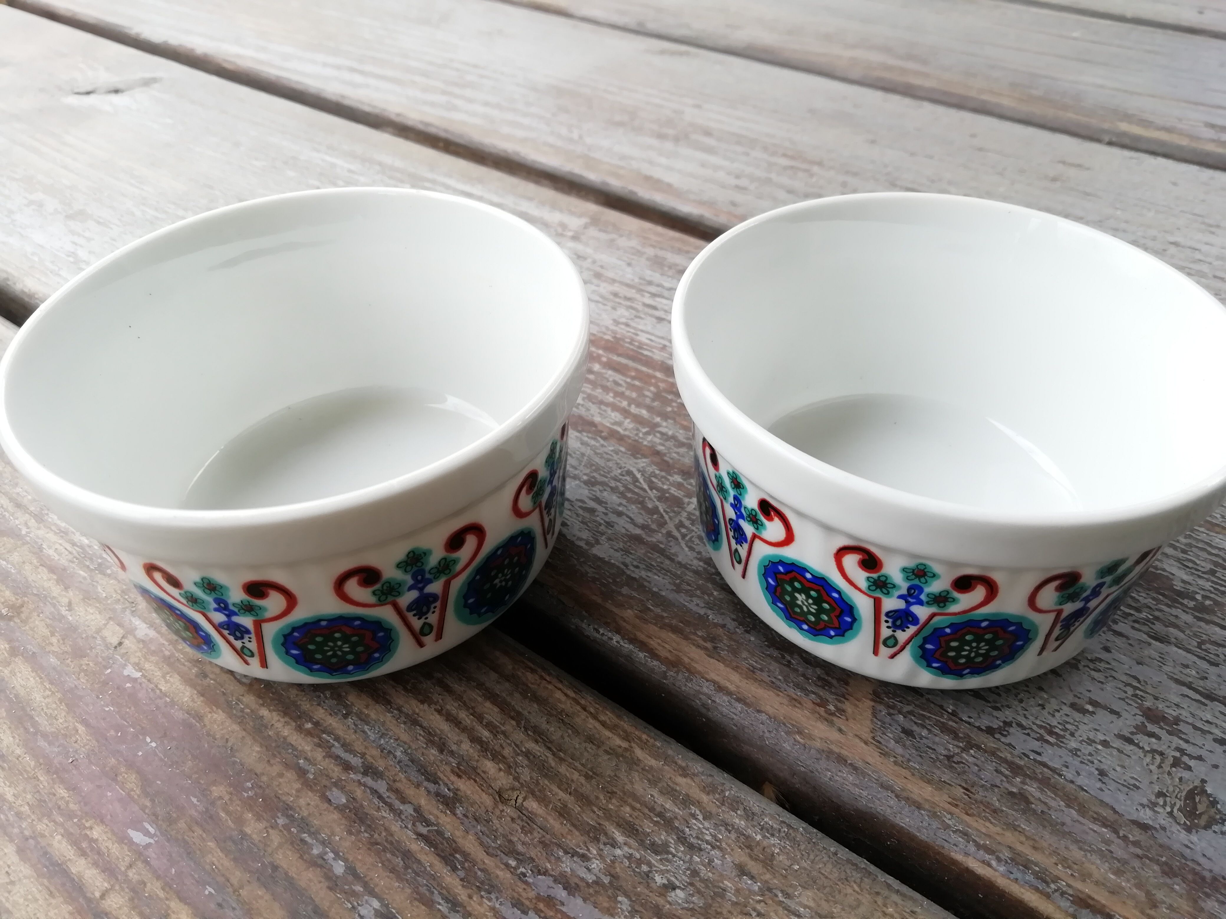 Pair of digoin ramekins