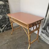 Rattan desk