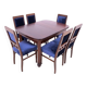 Art Nouveau table and chairs from the 1930s. After renovation.