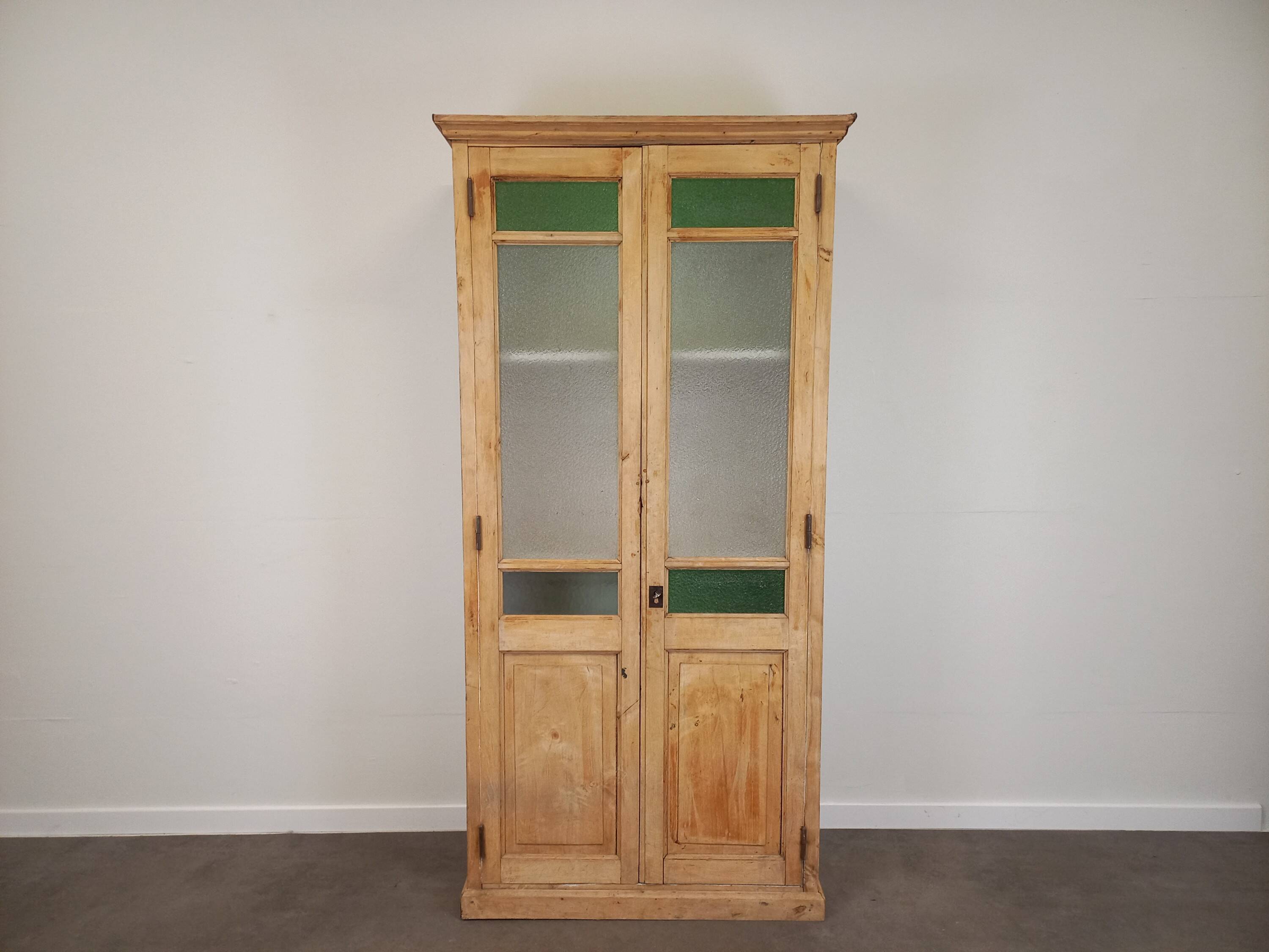 Parisian glass cabinet