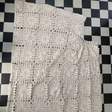 Crochet bed cover