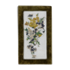 French vintage oil painting on alabaster