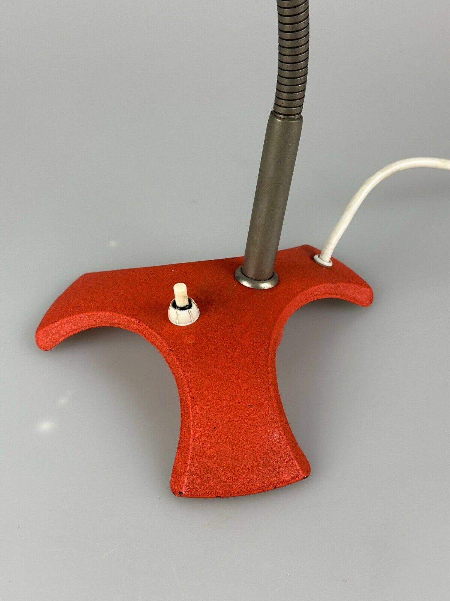 60s 70s lampe lampe de table lampe de bureau métal space age